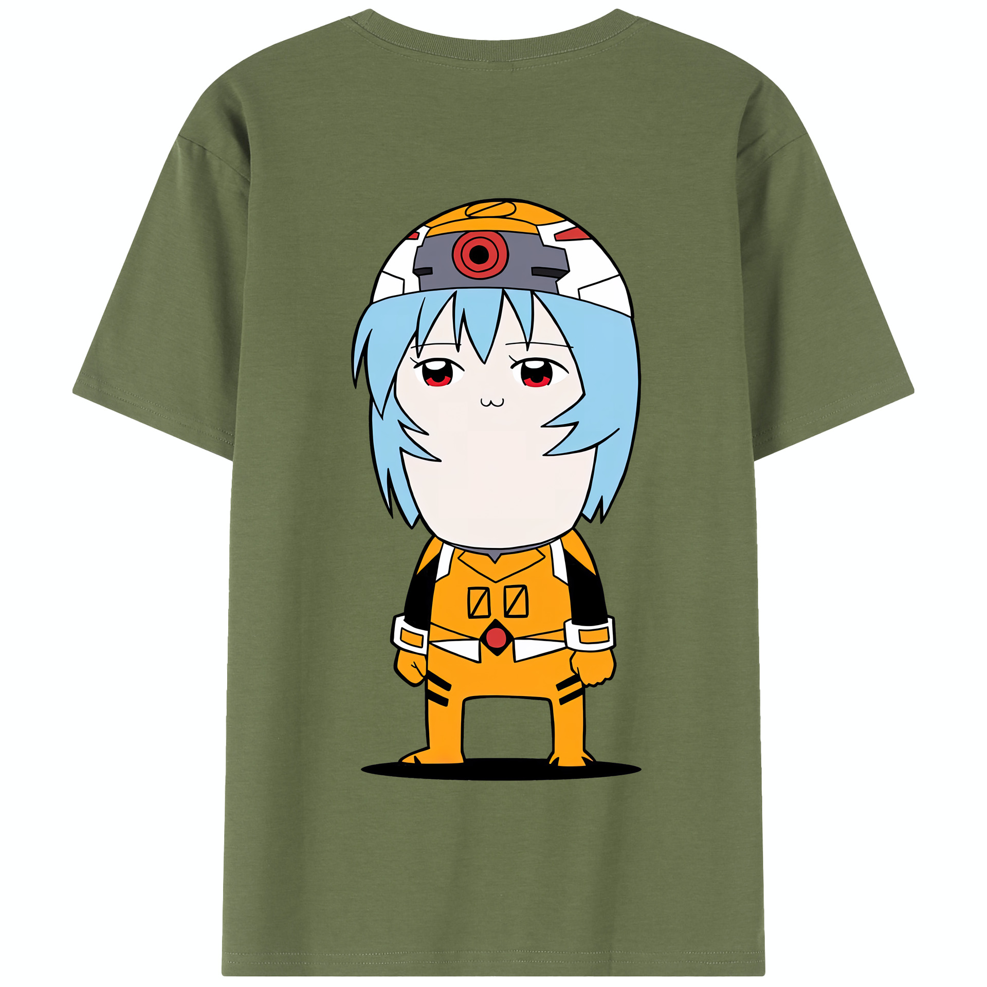 （画像用） EVA 新世紀エヴァンゲリオン 綿100％半袖Tシャツ（背面プリント）
